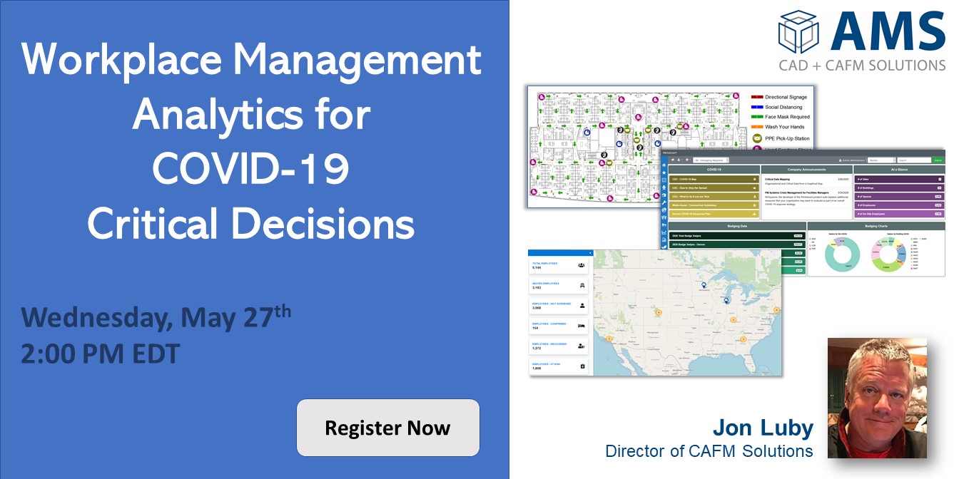 Workplace Management Analytics for COVID-19 Critical Decisions